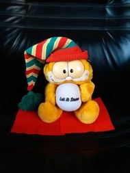 手偶 加菲貓 公仔 80's Hand Puppet  Garfield soft toy carfield glove puppet 1981 正貨 絕版 經典 手偶 茄菲貓 咖菲貓 嘉菲貓  毛公