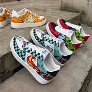Fashion Unique Pattern Men Casual Sneaker Shoes Anime Demon Slayer Comfortable