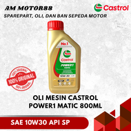 Oli Castrol Power1 matic 800ml Sae 10W30 Api SP Oli Castrol Power 1 matic 800ml