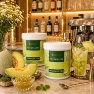 DEDU MELON JAM 1.2 KG - Topping for milk tea, cakes, yogurt..