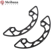 MEIHUAA Chainring Protector, Aluminum Alloy 30T To 32T Chainring Guard, Durable 104BCD Single Chainr