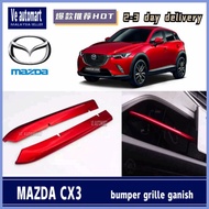 Vemart mazda CX3 front bumper sport grille garnish accessories cover aksesori