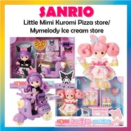 MIMI World Kuromi Pizza store Mymelody IceCream Store little mimi sanrio