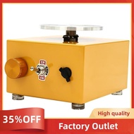 Mini Pottery Wheel Pottery Wheel Machine with 2 Turntable EU Plug Factory Outlet