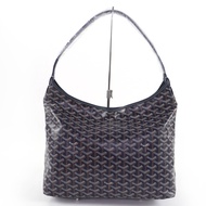 全新未使用GOYARD Bohème Hobo 手提包，Goyardine 帆布材質，附收納袋，海軍藍，附防塵袋，女士款