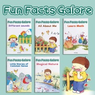 Fun Facts Galore – 5‑Book Early Learning Set for Kids Ages 3–6 | Nonfiction Picture Books: Sounds, N