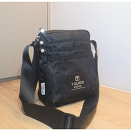 TOUGH ORIGINAL 6 ZIPPER TOUGH 4841 WARRIOR SLING BAG TOUGH WARRIOR SHOULDER BAG/ UNISEX SLING BAG TO