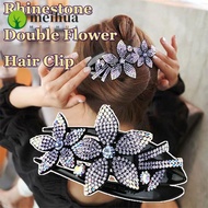MEIHUAA Rhinestone Hair Dovetail Clip Hot  Flexible