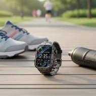 F9 2025 Sports Watch: Bluetooth calling, heart rate monitor  Jam sukan F9 2025 - panggilan Bluetooth