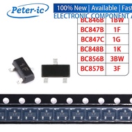 (60pcs/6 Kinds) NPN Transistor Kit SOT23 BC846B 1BW BC847B 1F BC847C 1G BC848B 1K BC856B 3