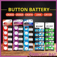 Button Battery Lithium Battery Alkaline Battery CR2032 CR2025 CR2016 LR1130 LR44 AG13 Watch Battery 