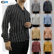CW Korean Stripe Shirt | Long Sleeves Striped Pattern 10 Colors unisex – Comfortable To Wear Cool Fl