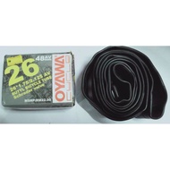 OYAMA CYCLE (BUTYL BICYCLE TUBE)(SCHRADER VALVE)(SAIZ: 26*1.75/2.125)(48mm AV)(TMYGZ)