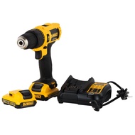Global House DEWALT สว่านกระแทกไร้สาย 10มม. 12V รุ่น DCD716C2K-B1 พร้อมแบตเตอรี่ 1.3Ah 2 ก้อน รับประ
