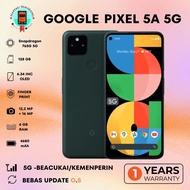 Google Pixel 5A 5G 6/128GB DUAL SIM Super Mulus Like New Murah Bergaransi