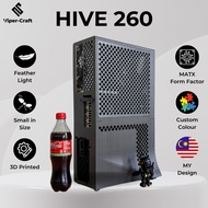 HIVE Series HIVE 260 MATX Case ( 16.0L / 1200g / 3D Printed / PETG )