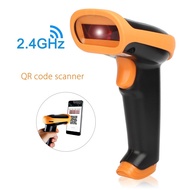 Zumtek Wireless 2D QR Barcode Scanner Cordless Handheld 1D 2D QR Bar Code Reader