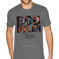 Hot Vintage Men UK Bob Dylan 30th Anniversary Concert Celebration Shirt White Short Sleeve Man Big S