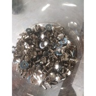 Set of 50 helmet rivets (with washer) rivet nut