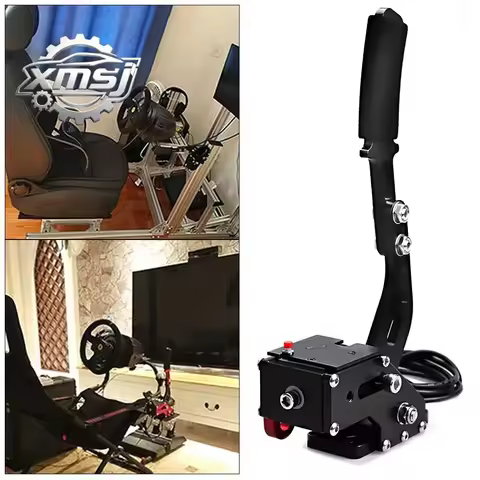 Freno mano USB aluminio para PS4, PS5 y PC, tres colores, para juegos carreras con simulador SIM, co