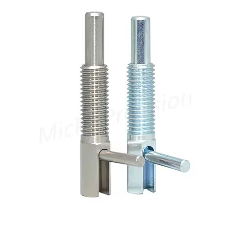 Stainless Steel/Carbon Steel Indexing Plungers Spring Plunger Lever Type Coarse Thread M6 M8 M10 M12