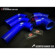 COUPLER ELBOW 45" REDUCER SAMCO BLUE