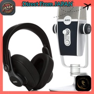 AKG Pro Audio Podcaster Essential Kit for Streamers, Bloggers, and Gamers - Includes Lyra USB-C Micr