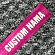 tag koper / gantungan koper custom nama