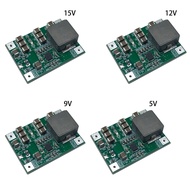 moon3 5V 9V 12V 15V Lithium 18650  Charger Board DC-DC Step Up Boost Lithium  Charging Step-Up Board