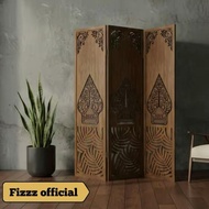 Mountain Motif Room Divider - Minimalist Room Divider - Room Partition