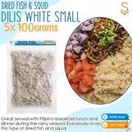 Dried Fish Dilis Small 500g / 1kg Dried Anchovies / Gourmet Dried Fish / Sun-Dried / White dilis