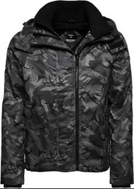 Superdry 男裝迷彩連帽外套