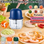 24H Shipping [3s Quick Chopping]Electric Mini Whirlwind Wireless Grinder Dry and Wet Separation Mult