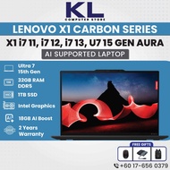 Lenovo ThinkPad X1 Carbon Series i7 11th 12th 13th Gen | Ultra 7 Gen 15 Aura Edition | 32GB RAM 1TB 