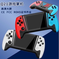 Q21 Handheld Game Console Double Classic Children's Game Handheld 5 in 1 Nostalgic Retro Large Scree