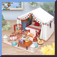Nuwcraft Miniature Papercraft DIY Diorama Glamping
