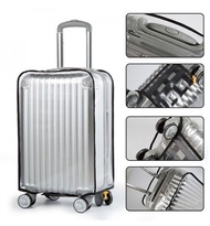 Transparent PVC Luggage Cover Protective Cover Case /Travel Luggage Cover/Suicase cover