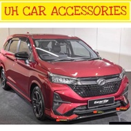 PERODUA ALZA 2022 2023 GEAR UP OEM PP FRONT &amp; REAR SKIRT BODYKIT WITH PAINT
