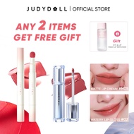 [Free Matching 2 PCS] Judydoll 橘朵 Ice Iron Mirror Lip Glaze Lipstick Matte  Lip Cream