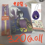 出 鏈鋸人  蕾潔燙金明信片+ 蕾潔發聲扭蛋 set 蕾賽  レゼ  Reze  Bomb 炸彈魔人 電鋸人