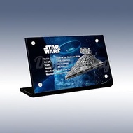 Acrylic display plaque for Lego Imperial Star Destroyer 75394(Lego Set is not Included)