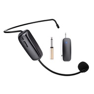 Multifunctional UHF Wireless Microphone Headset Mic System Headset Mic and Handheld Mic