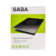 SABA 電子觸控不挑鍋電陶爐 359 x 279 x 52mm 2.2kg  SA-HS01F  普通型