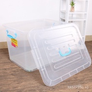 Transparent Clothes Daily Use Dustproof Storage Box Thickened General Store Storage Box Toy Storage 