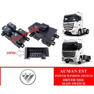 FOTON AUMAN EST POWER WINDOW SWITCH 10PIN DRIVER SIDE