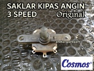 SAKLAR KIPAS ANGIN 3 SPEED COSMOS ORIGINAL