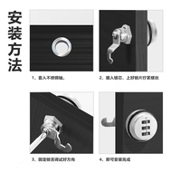 Zinc Alloy Medium Box Combination Lock Calf U+B/U1C/U2 Combination Lock Honda UBE Modified Lock Deep