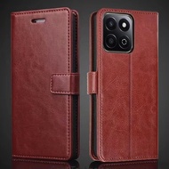 For Huawei Honor X5B Plus GFY-LX2 LX2P Premium Leather Flip Folio Wallet Case with Card Holders Self