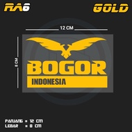 CUTTING STICKERS WITH BOGOR INDONESIA WRITING | RA6 JBT