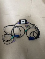 Aten 1出2電腦接線